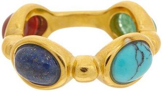 Petit Moments 18K Plated Stainless Steel Statement Ring