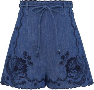 Zimmermann Pantaloncini di jeans Zimmermann Aster