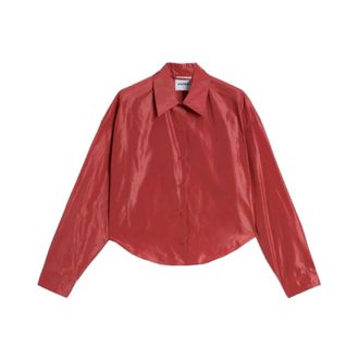 Aspesi Shirts, female, Red, Size: S Aspesi Shirts
