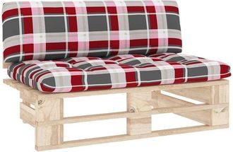 vidaXL Sof&aacute; Central De Palets Para Jard&iacute;n Madera Pino Impregnada Vidaxl