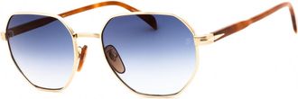 David Beckham DB 1162/F/S 006J 1V Gold/Blue Gold Mirror Gradient