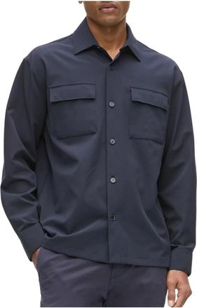 Karl Lagerfeld Camisa shirt casual 605975-561006 - Heren - Casual Overhemden - Blauw - S - Overhemden