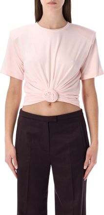 Magda Butrym Magliette e polo Magda Burtym Rosa