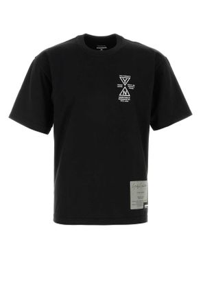 Yohji Yamamoto Black Cotton Yohji Yamamoto X Neighborhood T Shirt