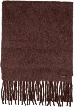 Golden Goose Accessoires, Dames, Bruin, ONE Size, Journey Scarf