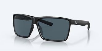 Costa Unisex Rincon Polarized Sunglasses In Matte Black Gray