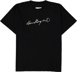 Maison Margiela Script Graphic Short-Sleeve Cotton T-Shirt