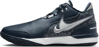 Nike Mens LeBron NXXT Gen AMPD Basketball Shoes in Blue | FJ1566-400