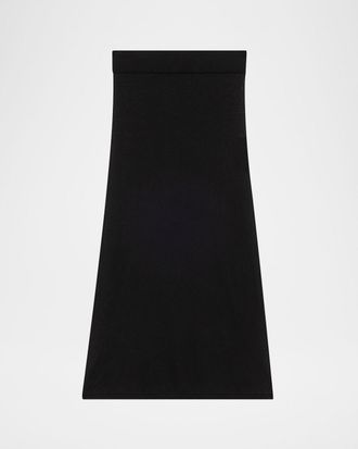 Toteme Sheer Knit Maxi Skirt