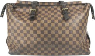 Louis Vuitton Pre-owned Canvas shoulder-bags - Dames - Vintage Schoudertas - Bruin - ONE Size - Vintage