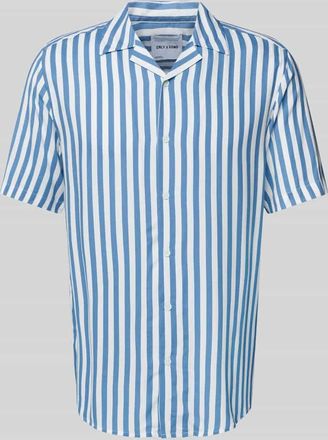 Only & Sons Regular Fit Freizeithemd mit 1/2-Arm Modell WAYNE in Hellblau, Größe L