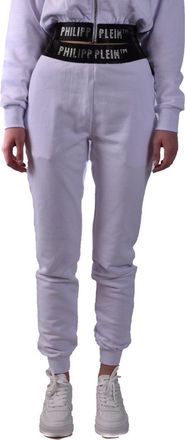 Philipp Plein Classic White Cotton Trouser