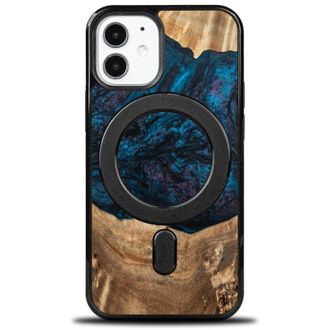 OEM Funda Bewood Unique Para Iphone 12 Mini - Planetas - Neptuno Con Magsafe