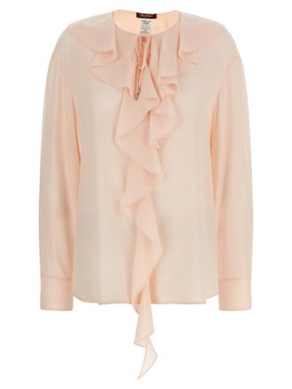 Max Mara Multicolor Silk Womens Blouse