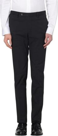 Dior Pre-owned Classic Tailored Broeken - Heren - Vintage Broeken - Zwart - M - Leer - Vintage