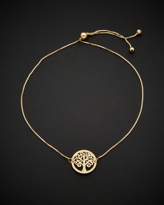 Italian Gold, Inc 14K Italian Gold Tree Of Life Bolo Bracelet