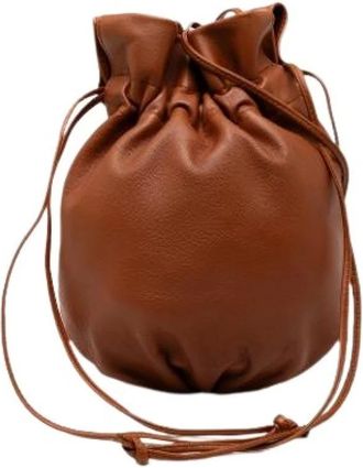 Bottega Veneta Pre-owned Bucket Bags, female, Brown, Size: ONE SIZE Pre-owned Bucket Bag