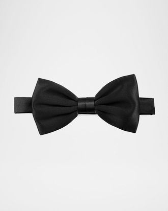 Stefano Ricci Silk Satin Bow Tie