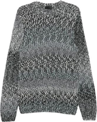 Dondup Crew Neck Jumper - male - Dondup - Round-neck Knitwear - Multicolor - 2XL - Knitwear