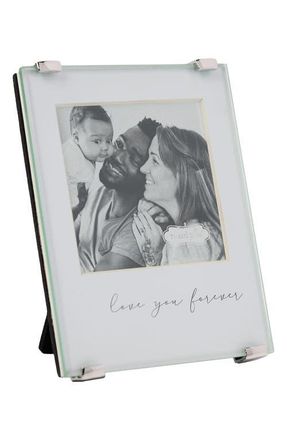 Mud Pie Love You Forever Picture Frame in White at Nordstrom