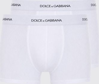 Dolce & Gabbana Set di due parigamba in cotone stretch con logo