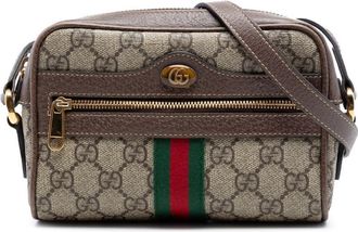 Gucci Pre-owned Gucci Mini GG Supreme Web Ophidia Crossbody Ladies MJPBPD820E4L45U5
