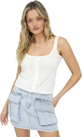 Belle & Bloom Cloudlight Cashmere Blend Tank in Natural at Nordstrom, Size X-Small