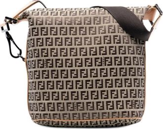 Fendi Pre-owned Fendi Zucchino Canvas Shoulder Bag Ladies 2JKHS6DCXAG92OA2