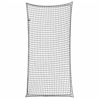 vidaXL Rete per Rimorchio con Corda Elastica Nero 6x3 m in pp - Vidaxl