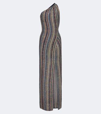 Missoni Vestido de fiesta de lam&eacute; en zigzag