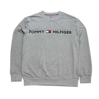 Tommy Hilfiger Mens Modern Essentials Long Sleeve T-Shirt In Gray Heather