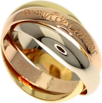 Cartier Yellow Gold (18K) Pink Gold (18K) White Gold (18K) Band Ring (Pre-Owned)