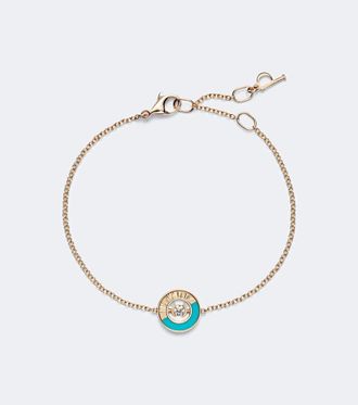 Piaget Possession Vibrant Palace 18kt rose gold bracelet with turquoise and diamond