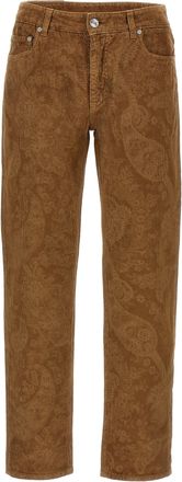 Etro Etro Paisley Velvet Pants