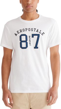 A&eacute;ropostale Aeropostale Aero Arch Logo NYC Graphic Mens (Pack of 7), Bleaching, XS