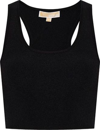 Michael Michael Kors Cropped tanktop - Zwart