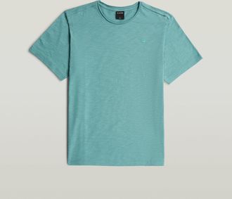 G-Star Essential Raw Neck T-Shirt - Midden blauw - Heren