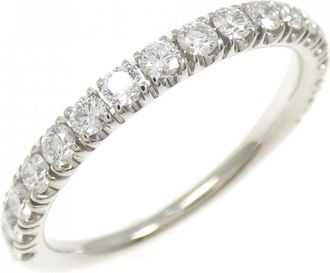Cartier Platinum Platinum 950 Band Ring (Pre-Owned)