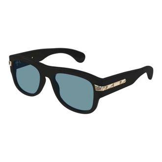 Gucci Gg1517S Rectangle Sunglasses - male - Gucci - Sunglasses - Black - 54 MM - Accessories