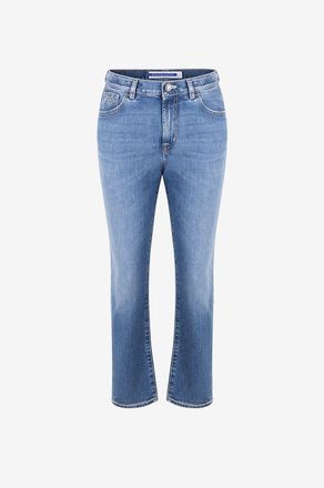 Jacob Cohen Jeans mit geradem Bein aus Baumwolle und Lyocell Holly