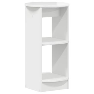 vidaXL Armario Auxiliar Alto Brillo Madera De Ingenier&iacute;a Vidaxl