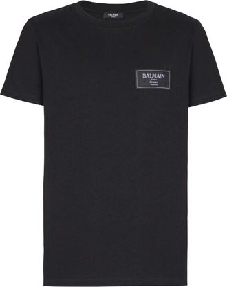 Balmain Hombre, Camisetas, Negro, Talla: XL