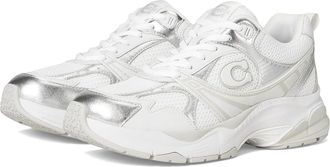 Coach Mesh Sneakers Womens Shoes Light Grey/Optic White : 5.5 M, Leather/Rubber/Textile