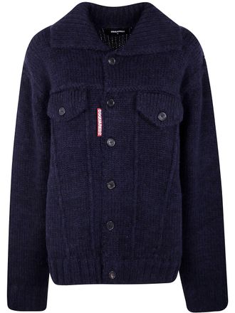 Dsquared2 Knit Jean Jacket