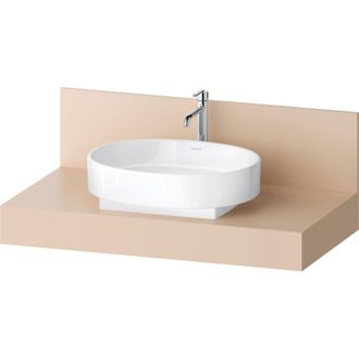Duravit Console Balcoon Duravit rectangulaire, 1 d&eacute;coupe au centre