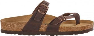 Birkenstock Mayari Natural Leather Oiled Sandalen f&uuml;r Damen | braun