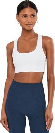 Beyond Yoga Spacedye Simplicity Bra 2.0 Womens Bra Cloud White : 2XL, Elastane/Polyester