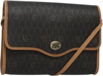 Dior Pre-owned Cross Body Bags, female, Black, Size: ONE SIZE Pre-owned Vintage Shoulder Bag
