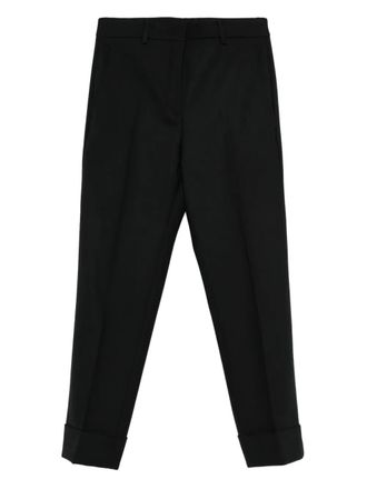 Incotex Broek met cuffs - Zwart