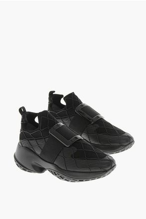 Roger Vivier Sneakers Slip On RUN GLOSSY con Fibbia Frontale taglia 40